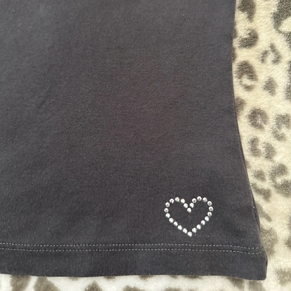 The Children’s Place Solid T-Shirt in Gray Size XS 4 Girls